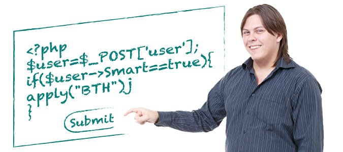 Bobba hjälper till att marknadsföra BTH i utbildningskatalog och webbkatalog med hjälp av PHP-kod.