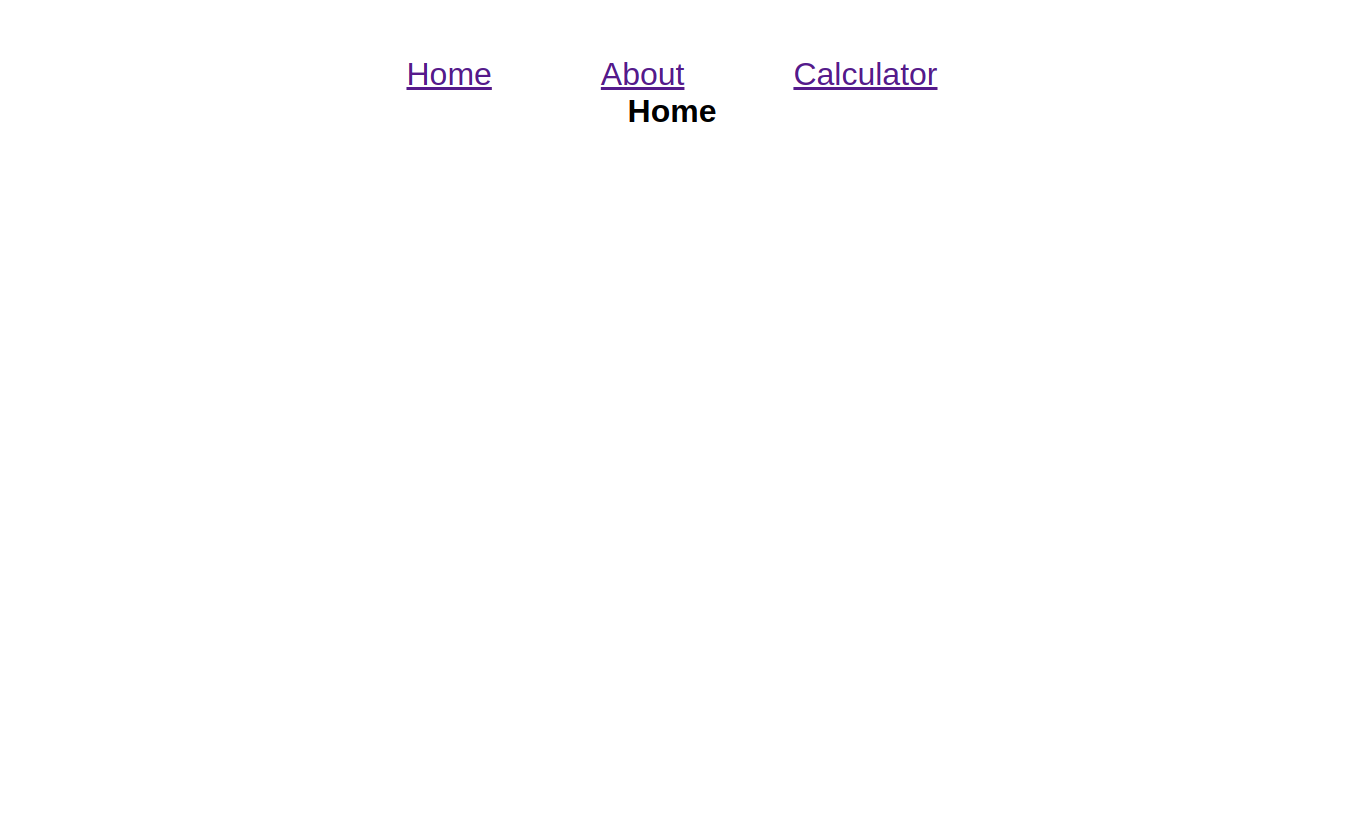 Multipage exempel i Javascript.