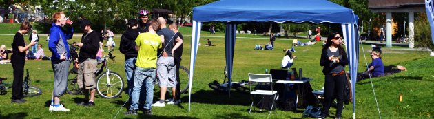 På Turf event träffas turfare som spelar och umgås tillsammans.