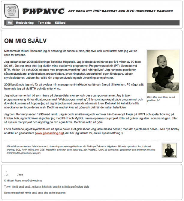 Så här blev mos me-sida med html5boilerplate.