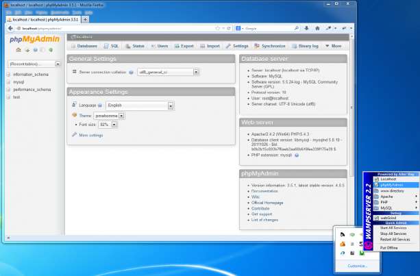 SQL i en webbaserad klient.