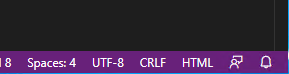 På Windows är radbrytning CRLF standard.
